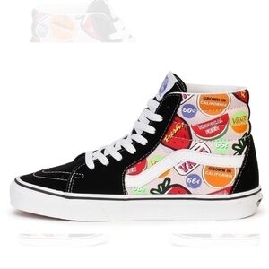 VANS Fresh Fruit‎ Hi Shoes Size 6 Shoes NWB